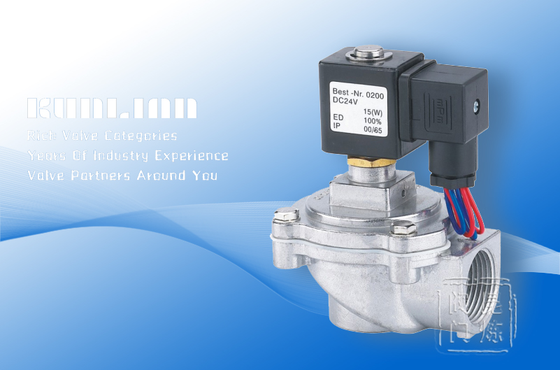 KLA-Z-25J鋁合金直角式脈沖電磁閥 KLA-Z-25J鋁合金直角式脈沖電磁閥