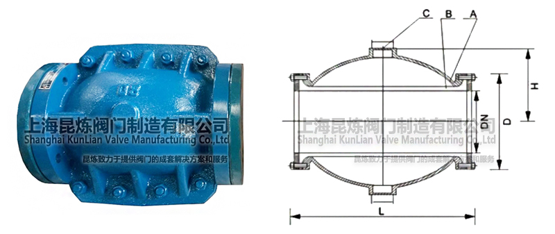 GJ841X-6C氣動(dòng)夾管閥結(jié)構(gòu)圖- 上海昆煉閥門制造有限公司 GJ841X-6C氣動(dòng)夾管閥結(jié)構(gòu)圖- 上海昆煉閥門制造有限公司